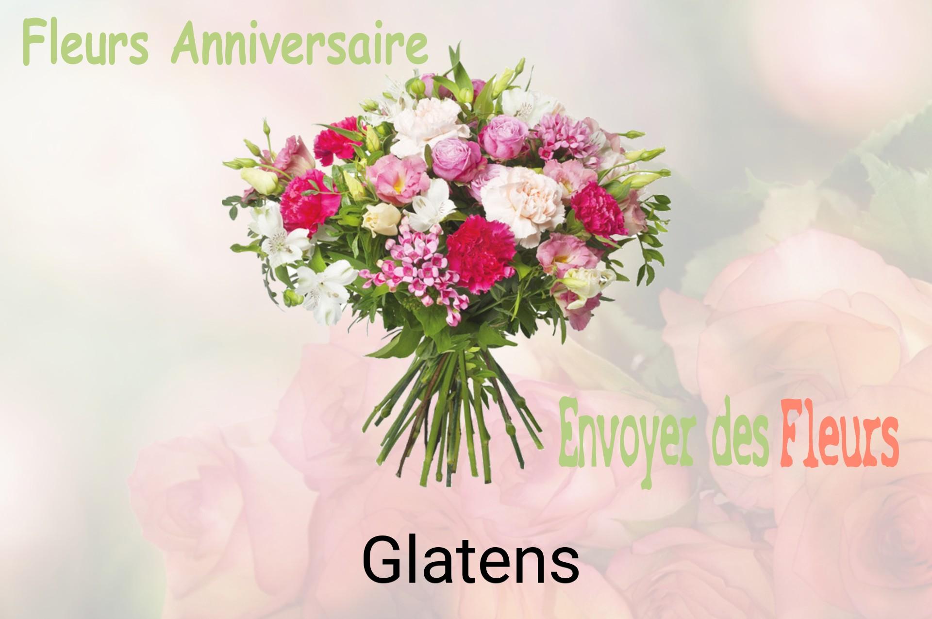 Bouquet de fleurs d’anniversaire livré à Glatens
